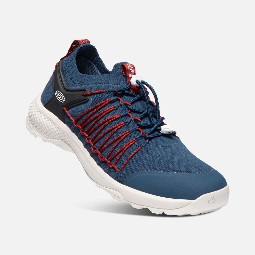 Baskets Keen Homme Bleu/Rouge | Explore Uneek | DKIVO-3415